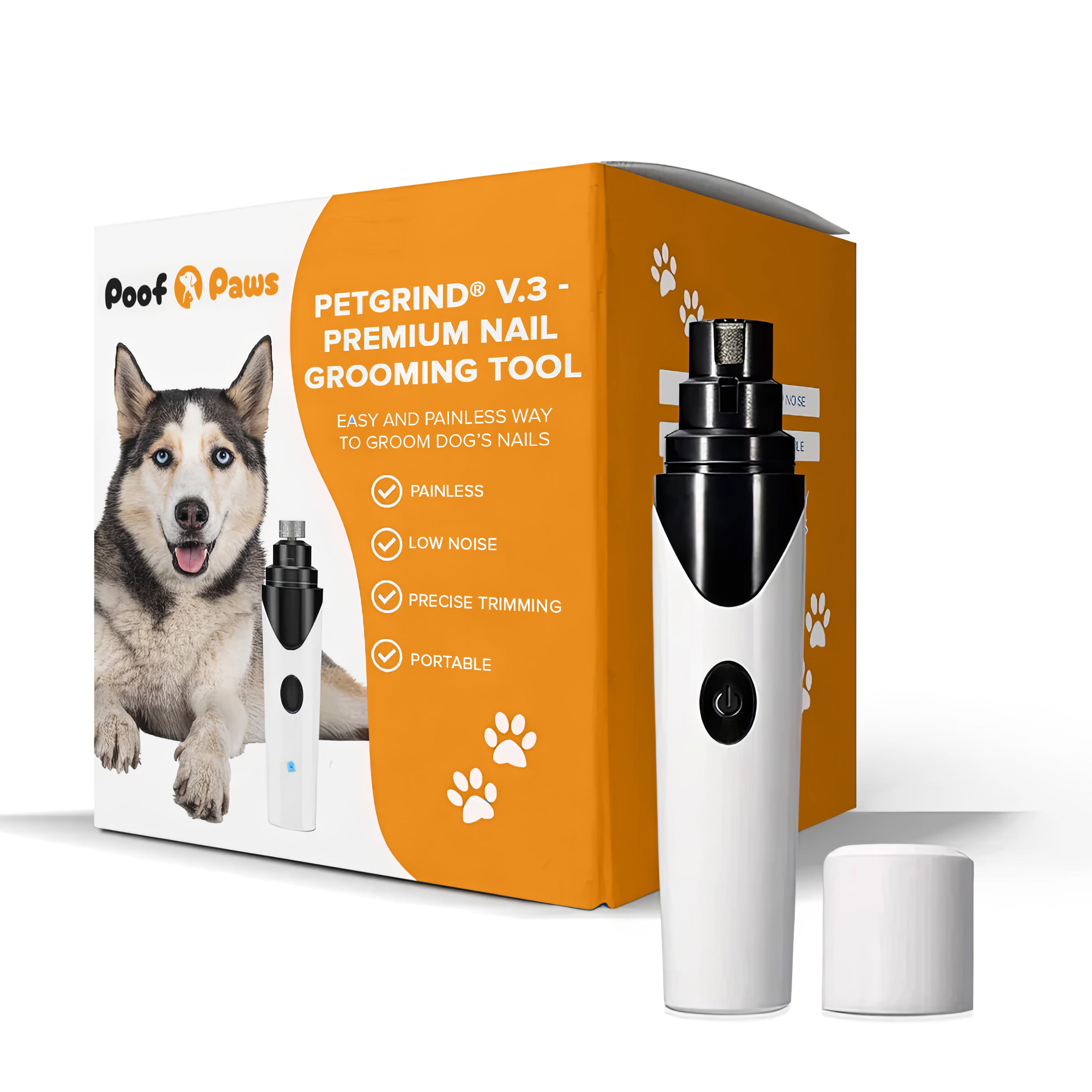 PoofGrind™ V.3 - Premium Nail Grooming Tool
